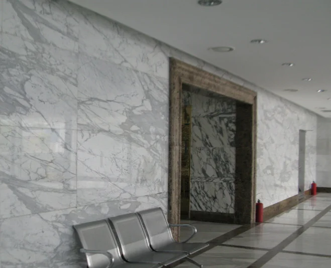 Đá marble Trắng Volakas ốp mặt tường
